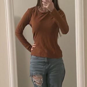 Medium long sleeve shirt fall